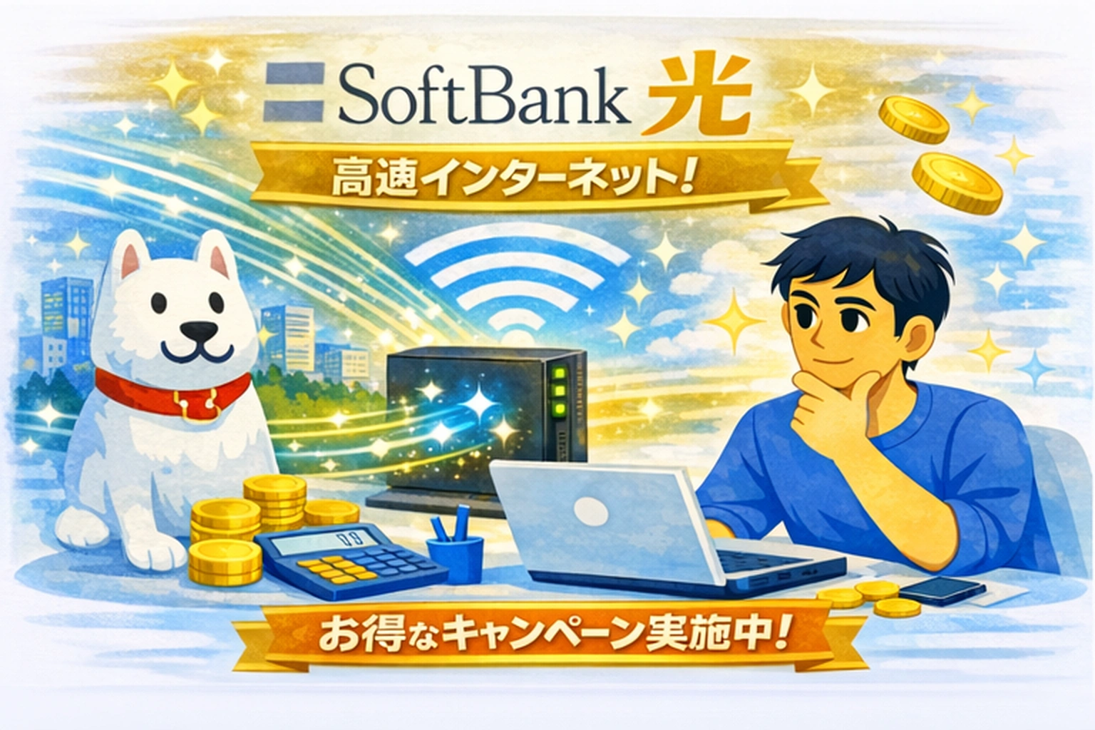 SoftBank光をおすすめできる人/出来ない人！メリットデメリット合わせて完全解説